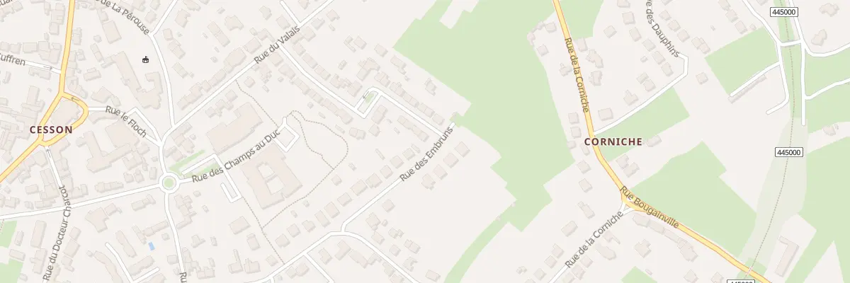 Plan du 40 Rue Ambroise Paré à Saint-Brieuc