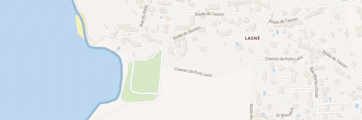 Plan du 21B Rte du Bondro à Saint-Armel