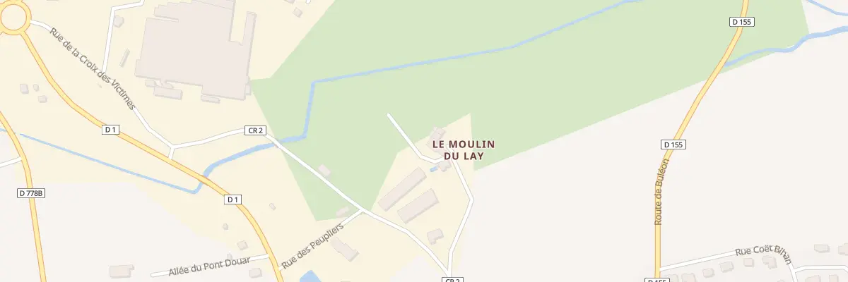 Plan du 6 Le Moulin du Lay à Saint-Jean-Brévelay