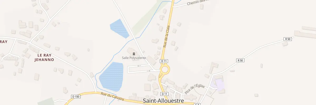 Plan du 5184 Le Bourg à Saint-Allouestre