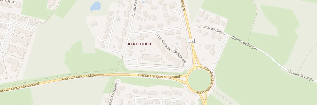 Plan du 9 Rue Alexandra David-Neel à Séné