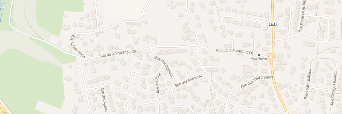 Plan du 18 Rue de la Pomme d’Or à Langueux