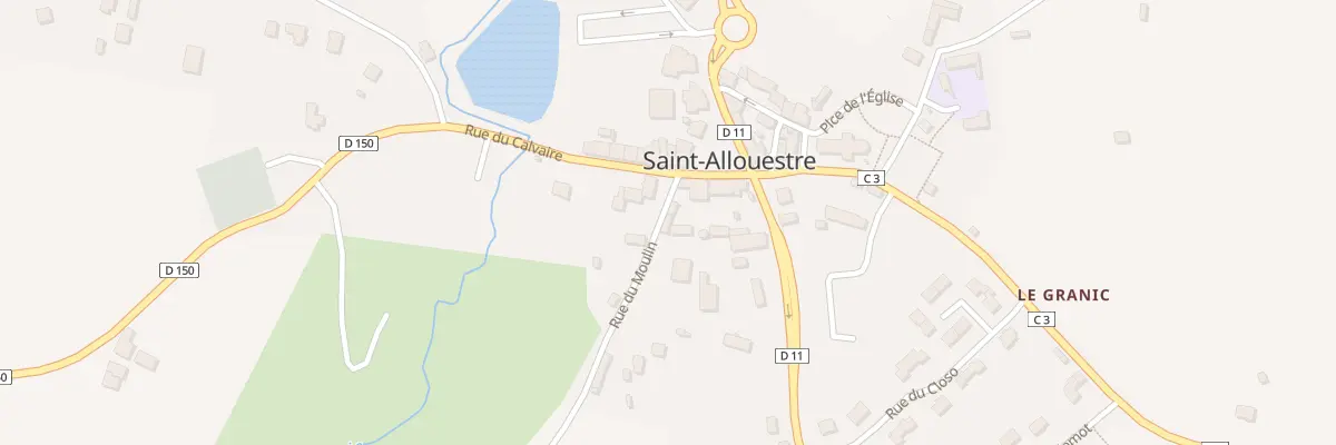 Plan du 5217A Le Bourg à Saint-Allouestre