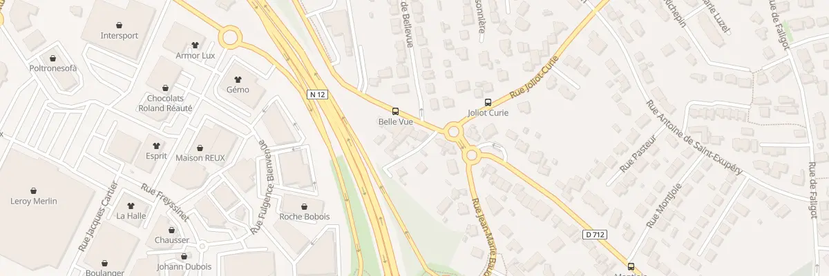 Plan du 98 Rue de Brest à Langueux