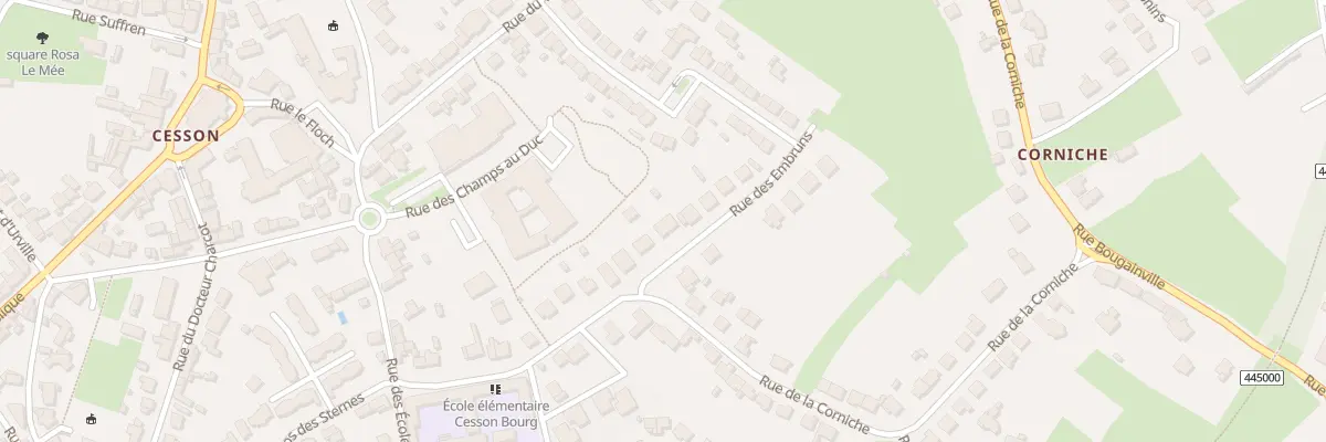 Plan du 3 Rue des Embruns à Saint-Brieuc