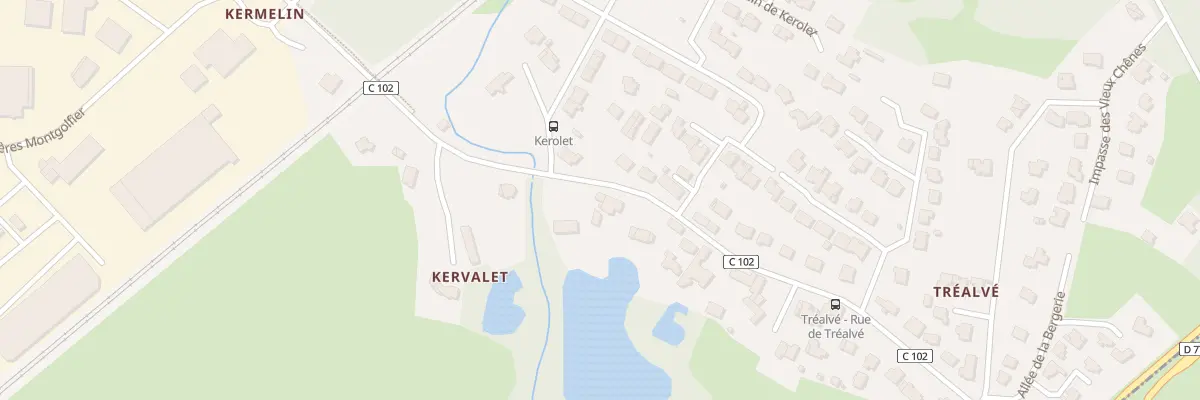 Plan du 12 Rue de Tréalvé à Saint-Avé