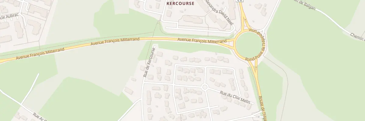 Plan du 29 Rue du Clos Melin à Séné