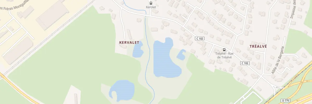 Plan du 10 Rue de Tréalvé à Saint-Avé
