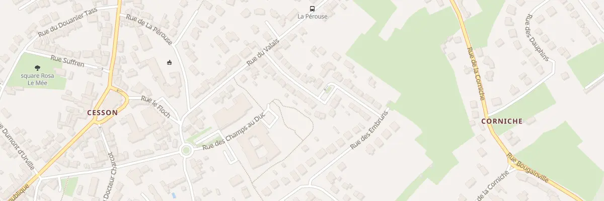 Plan du 18 Rue Ambroise Paré à Saint-Brieuc