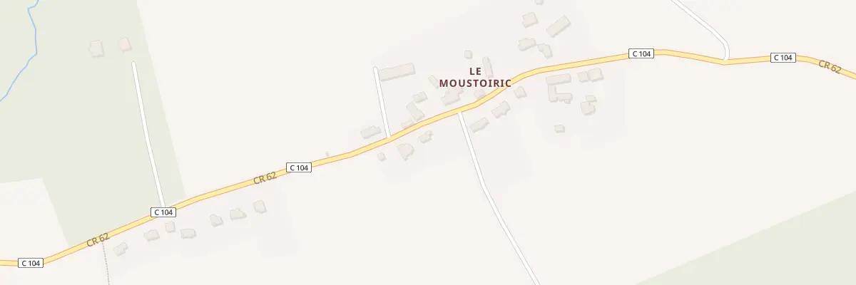 Plan du 5592 Le Moustoiric à Plaudren