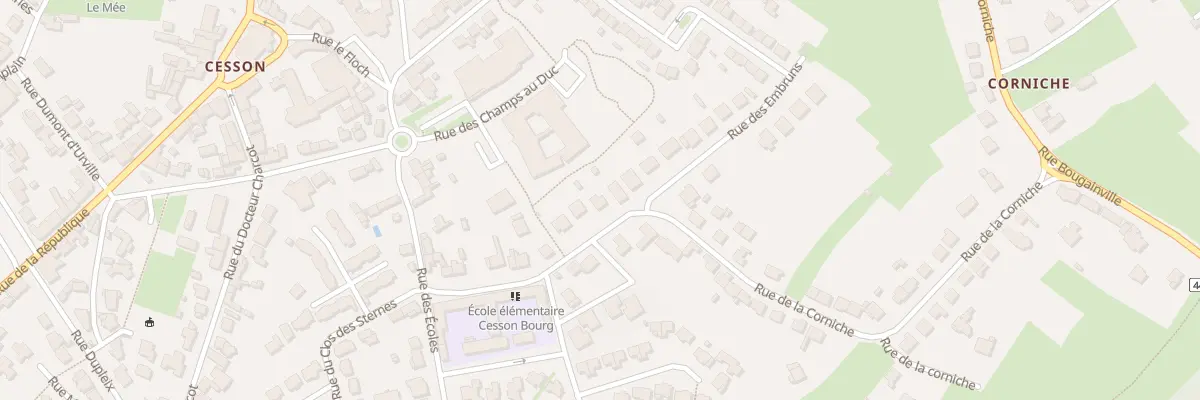 Plan du 31 Rue de la Corniche à Saint-Brieuc