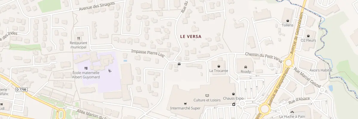 Plan du 1 Che du Petit Versa à Séné