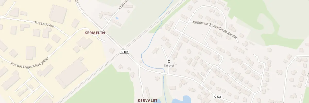 Plan du 1 Rue de Tréalvé à Saint-Avé