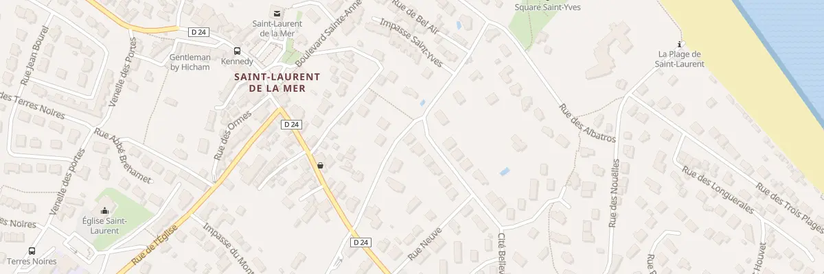 Plan du 8 Rue Saint-Yves à Plérin