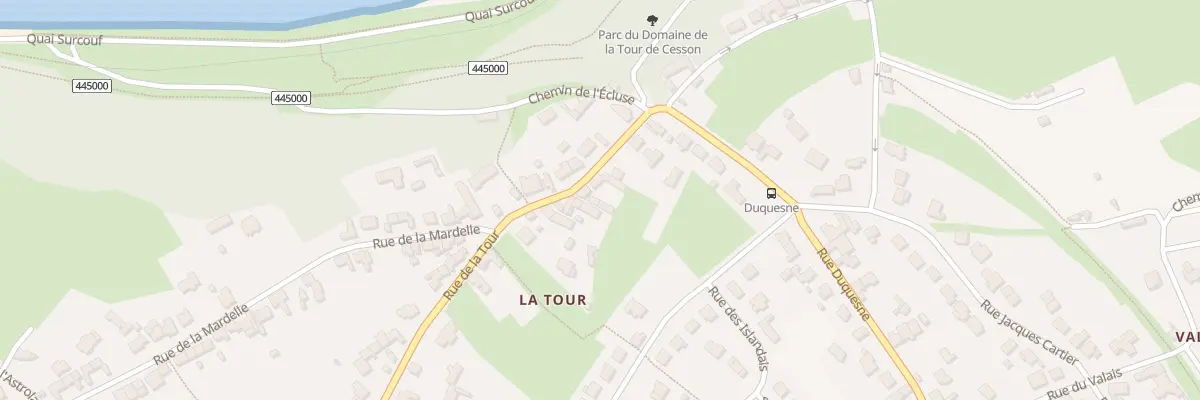 Plan du 94 Rue de la Tour à Saint-Brieuc