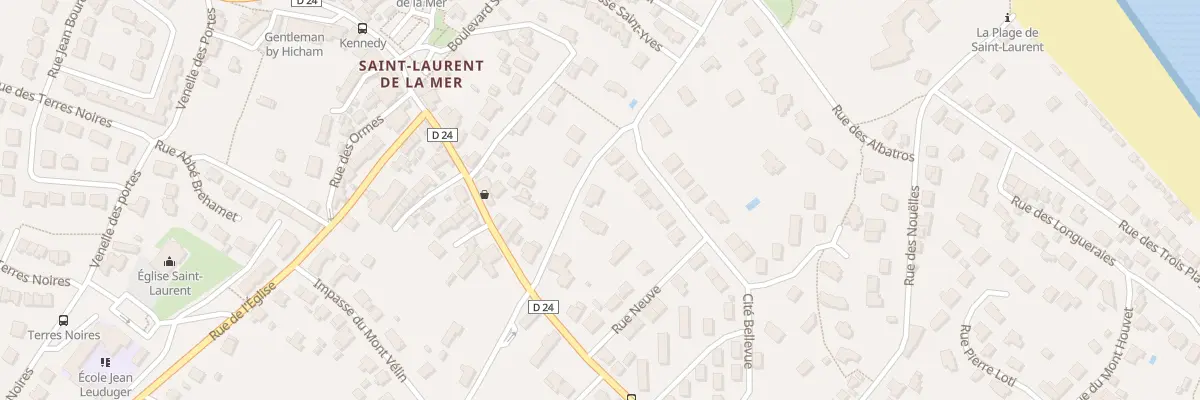 Plan du 6 Rue Saint-Yves à Plérin