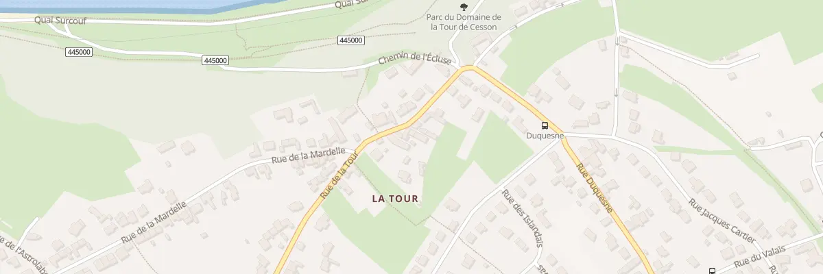 Plan du 92 Rue de la Tour à Saint-Brieuc
