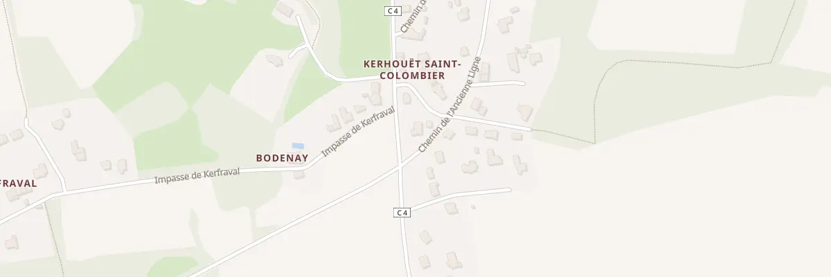 Plan du 21 Rte de Kerlevenan à Sarzeau
