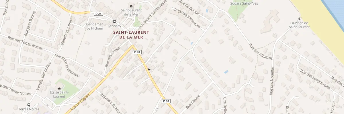 Plan du 7 Rue Saint-Yves à Plérin