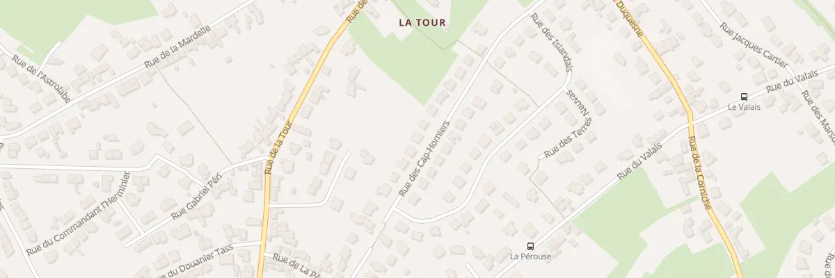 Plan du 21 Rue des Cap-Horniers à Saint-Brieuc