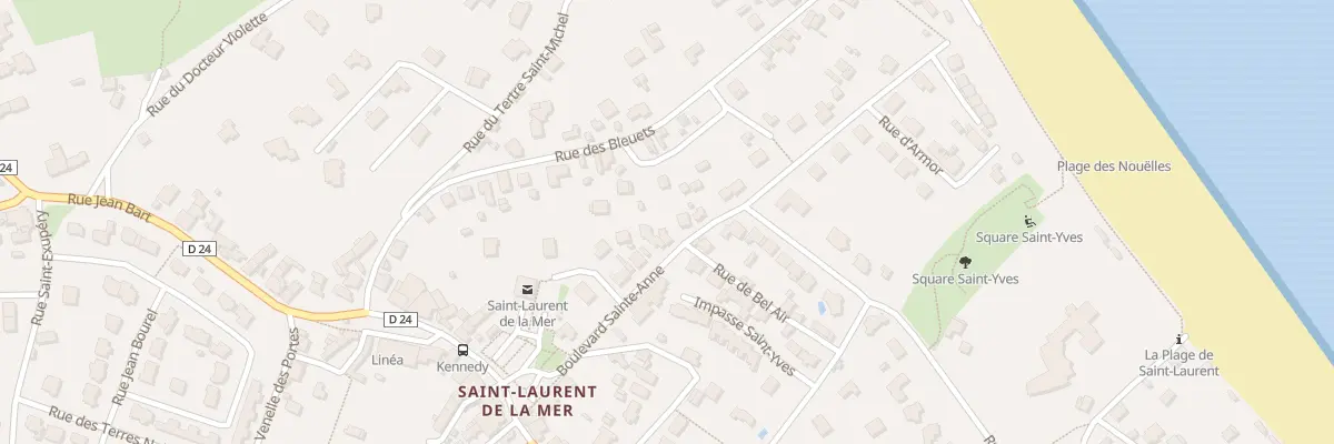 Plan du 13 Bd Sainte-Anne à Plérin