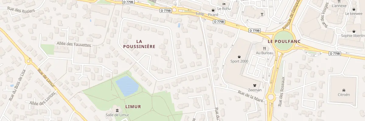 Plan du 70 Rue Le Clos du Poulfanc à Séné