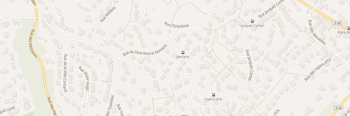 Plan du 3 Rue Vice Amiral Kersaint à Plérin