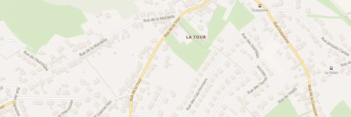 Plan du 66 Rue de la Tour à Saint-Brieuc