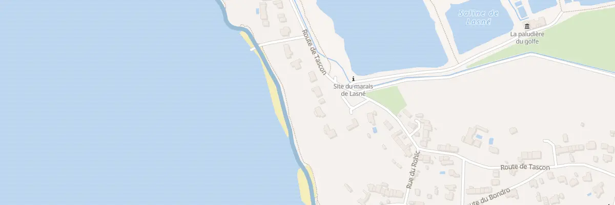 Plan du 91 Rte de Tascon à Saint-Armel