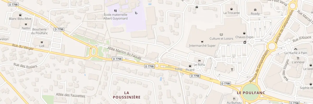 Plan du 46T Rte de Nantes à Séné