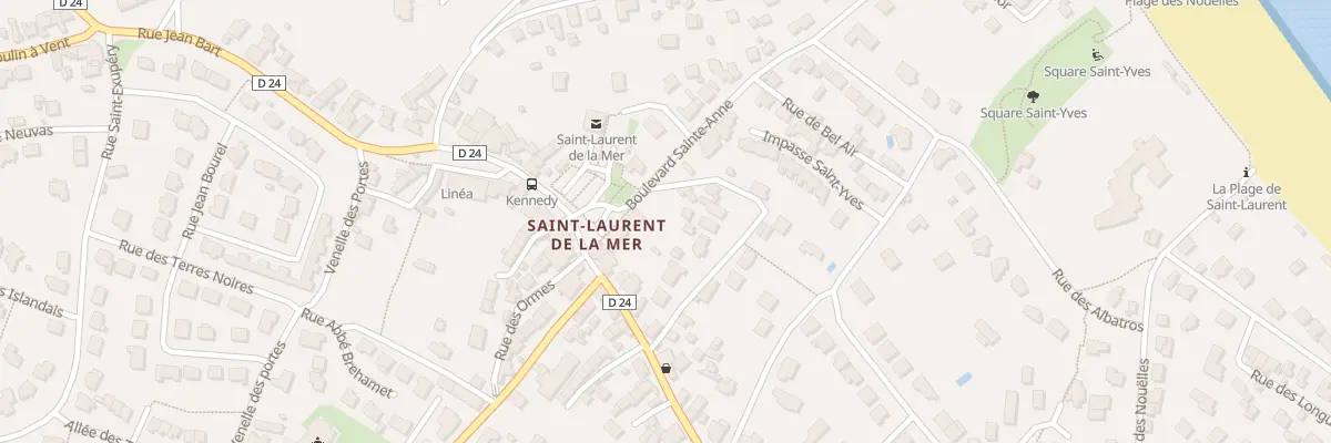 Plan du 4 Bd Sainte-Anne à Plérin