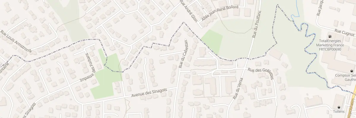 Plan du 3 Rue du Cabestan à Séné