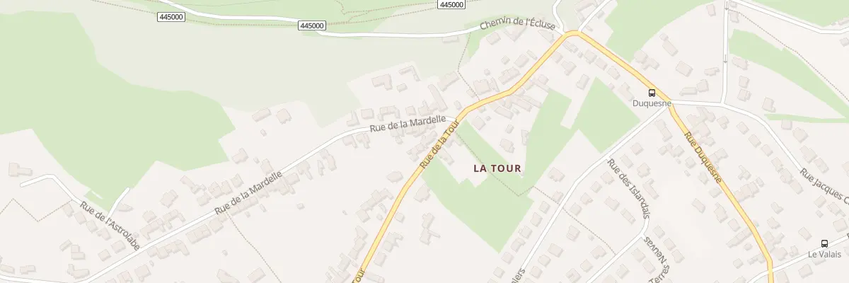 Plan du 75 Rue de la Tour à Saint-Brieuc