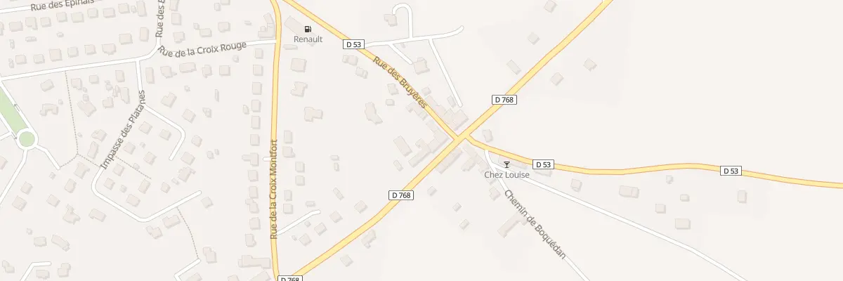 Plan du 31 Rue de la Croix Jartel à La Motte