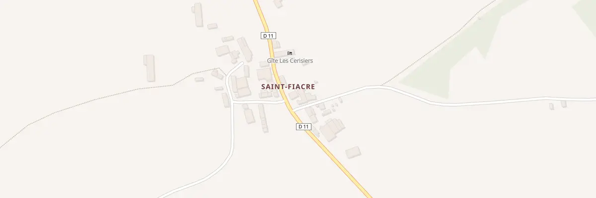 Plan du 6 Saint Fiacre à Radenac