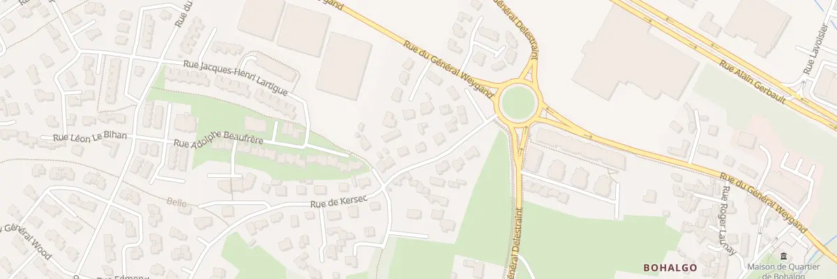 Plan du 6 Rue de Kersec à Vannes