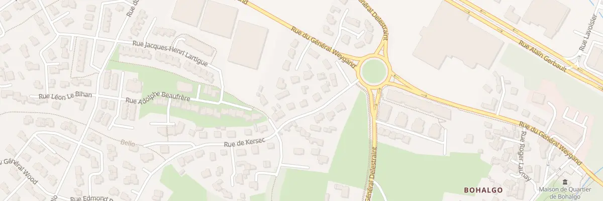 Plan du 6 Che de Kersec à Vannes