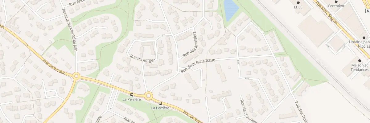 Plan du 2 Rue des Merisiers à Trégueux
