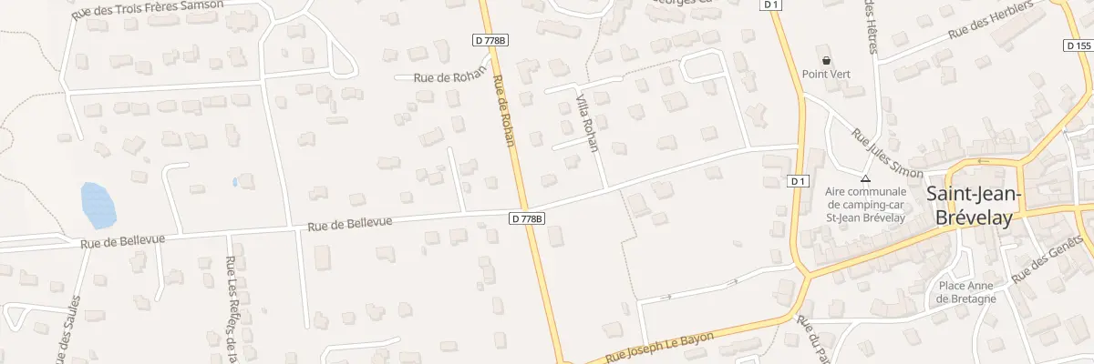 Plan du 12 Rue des Mouettes à Saint-Jean-Brévelay