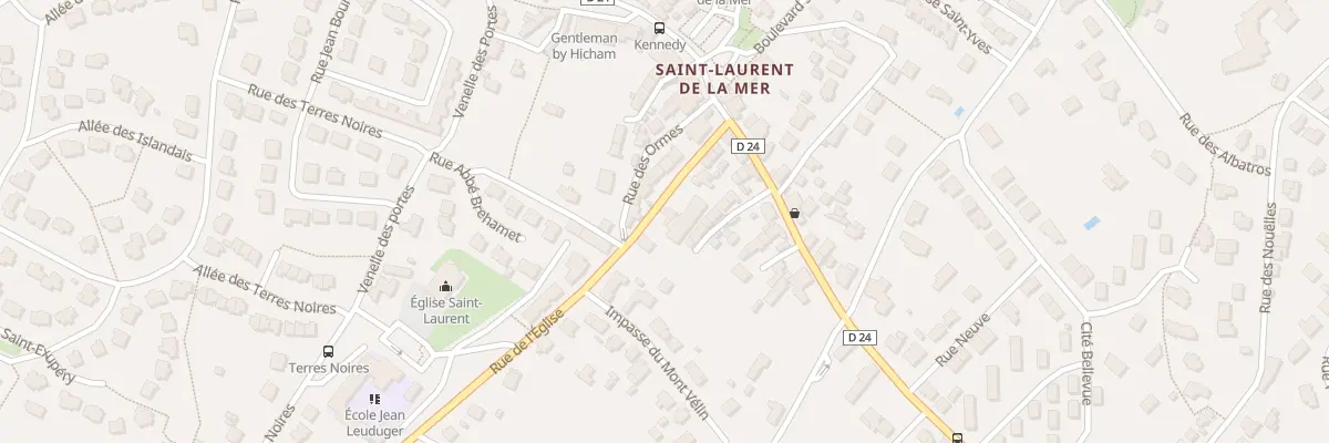 Plan du 11 Rue de l’Eglise à Plérin