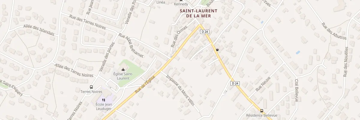 Plan du 15 Rue de l’Eglise à Plérin