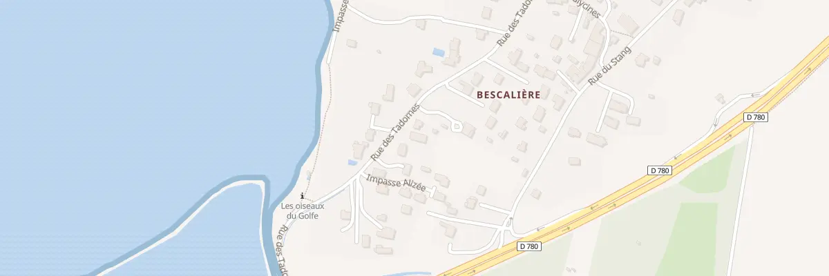 Plan du 5795 Rue des Tadornes à Sarzeau
