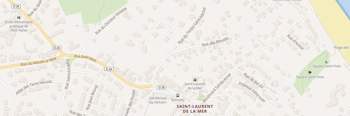 Plan du 4 Rue des Bleuets à Plérin