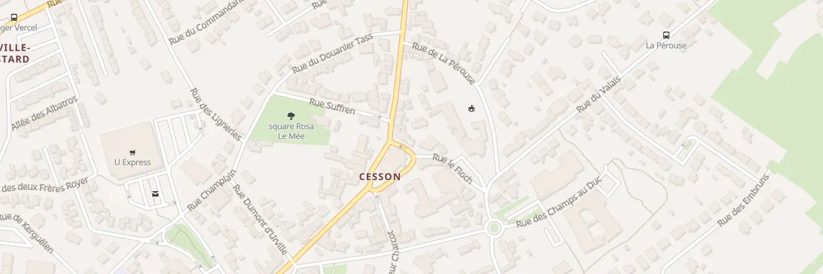Plan du 5 Rue Le Floch à Saint-Brieuc