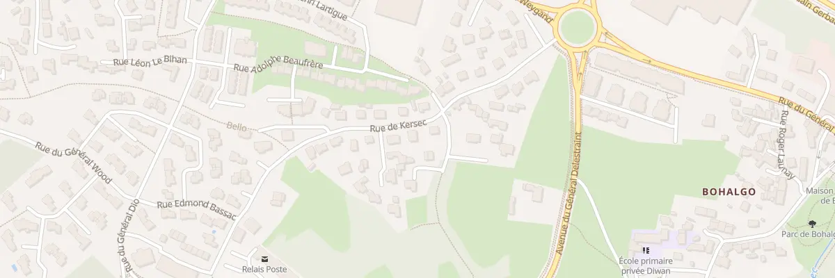 Plan du 15 Rue de Kersec à Vannes
