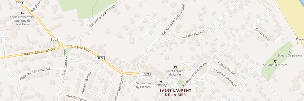 Plan du 2T Rue des Bleuets à Plérin