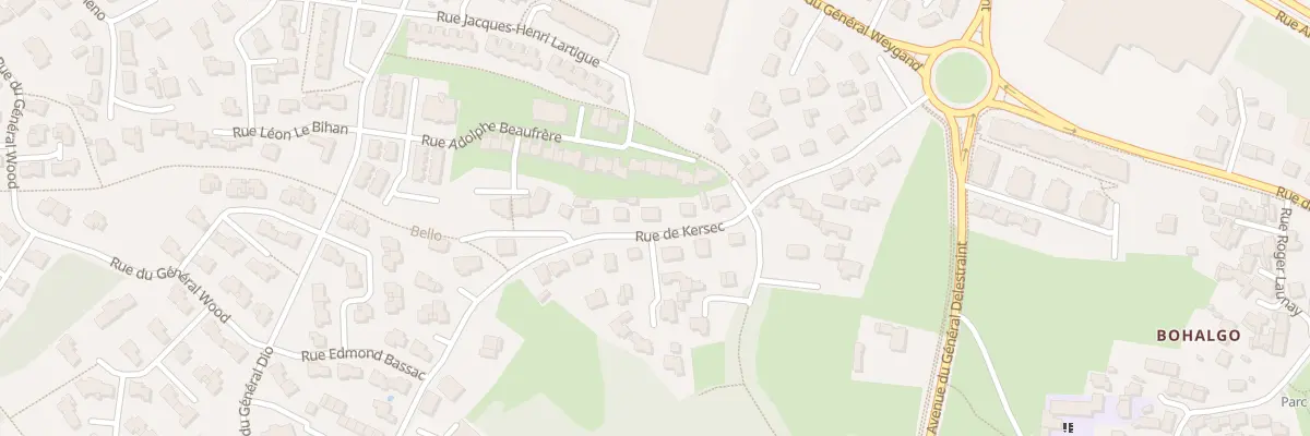 Plan du 18 Rue de Kersec à Vannes