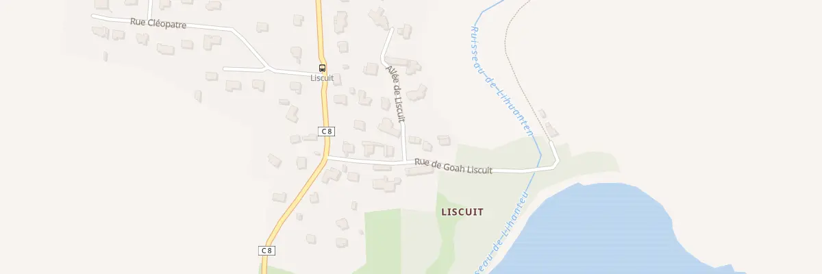Plan du 2 All de Liscuit à Saint-Avé