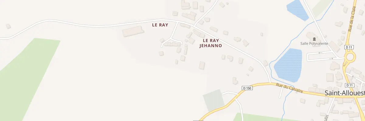 Plan du 5158 Le Ray Jehanno à Saint-Allouestre