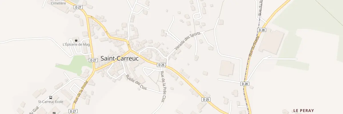 Plan du 9003 Ven des Sports à Saint-Carreuc